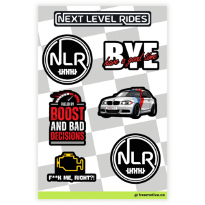 Next Level Rides Sticker Pack