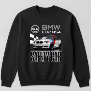 Alternative view of BMW E82 Safety Car Crewneck - Next Level Rides