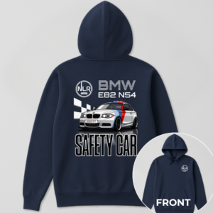 Alternative view of BMW E82 Safety Car Hoodie - Next Level Rides