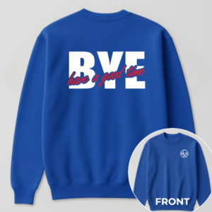 Alternative view of Bye, Have a Good Time Crewneck - Next Level Rides
