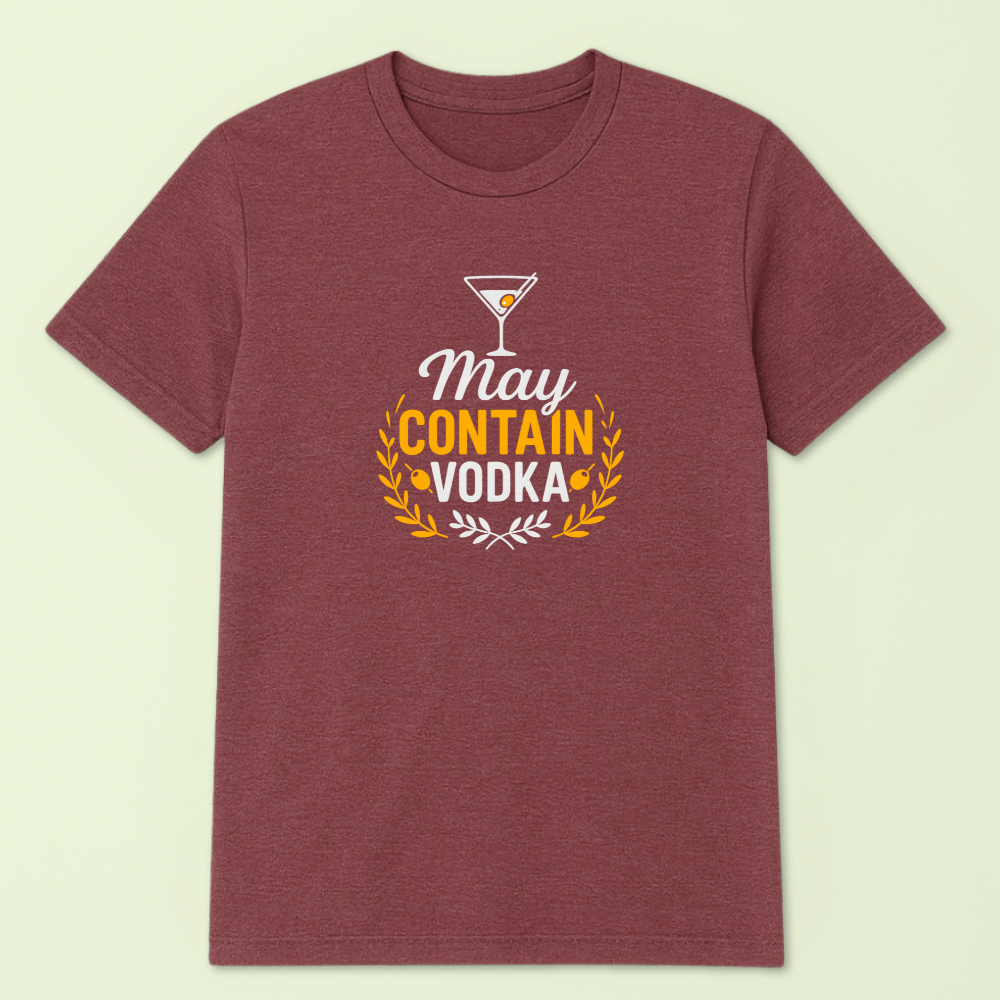 May Contain Vodka Tshirt - Image 5