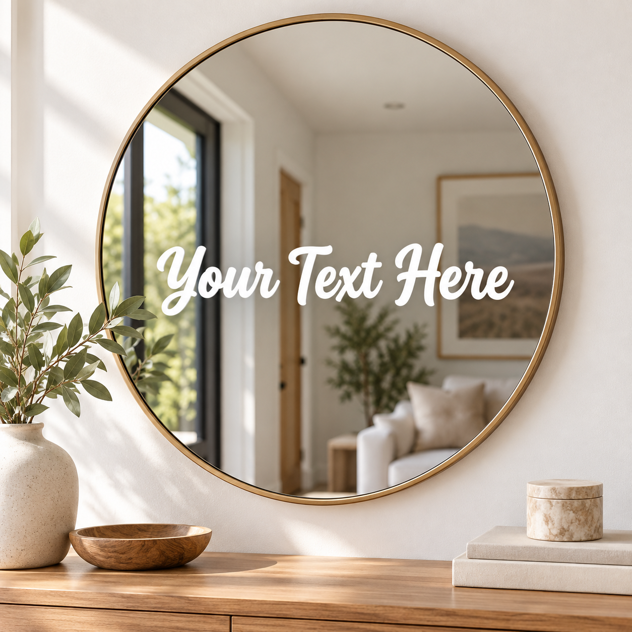 Custom Text Vinyl Decal - Image 4