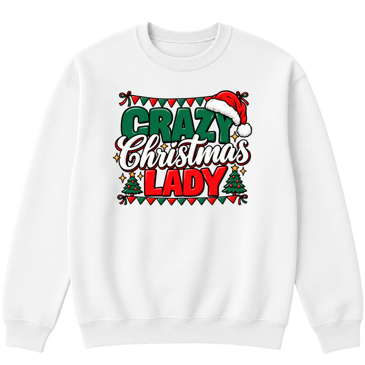 Crazy Christmas Lady