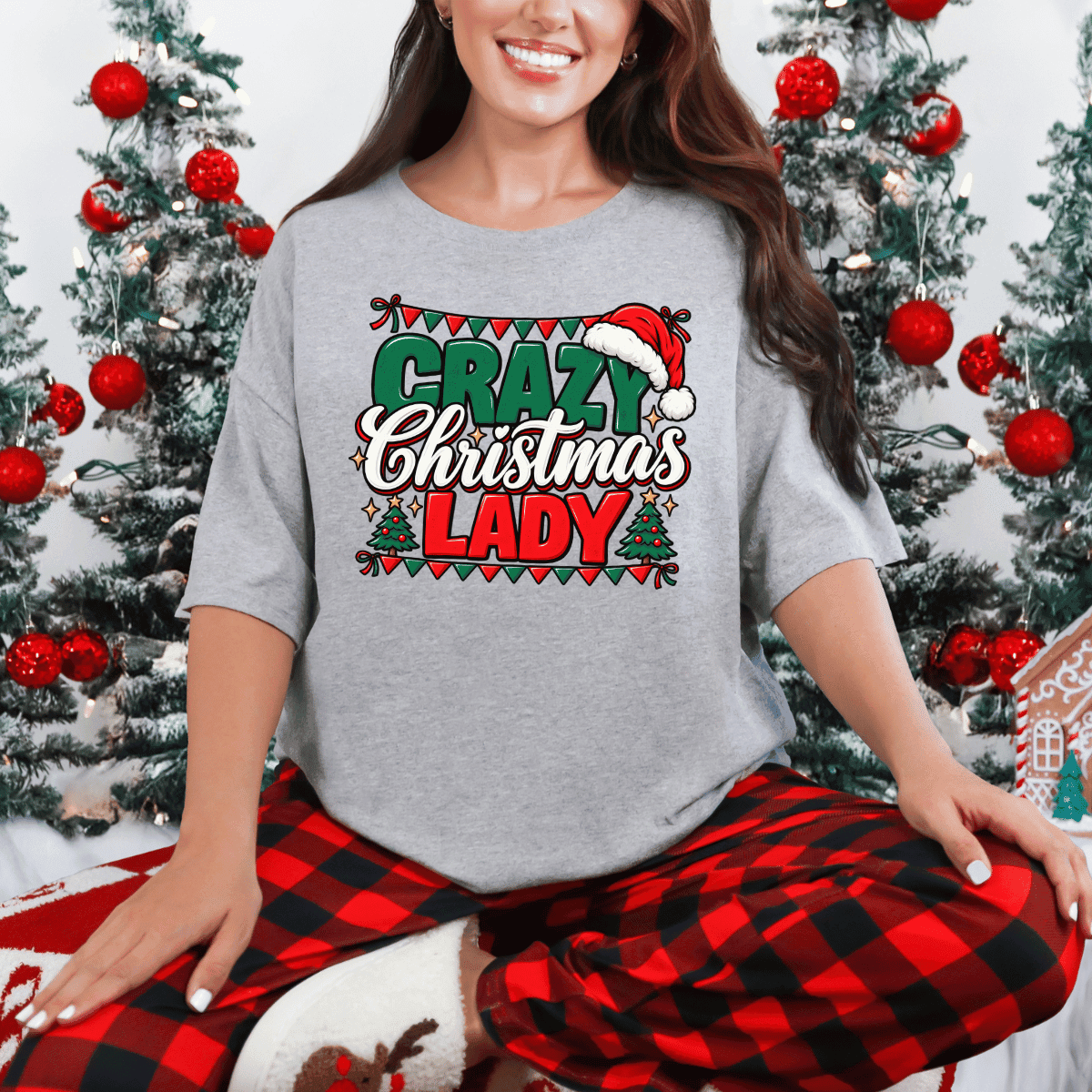 Crazy Christmas Lady - Image 3